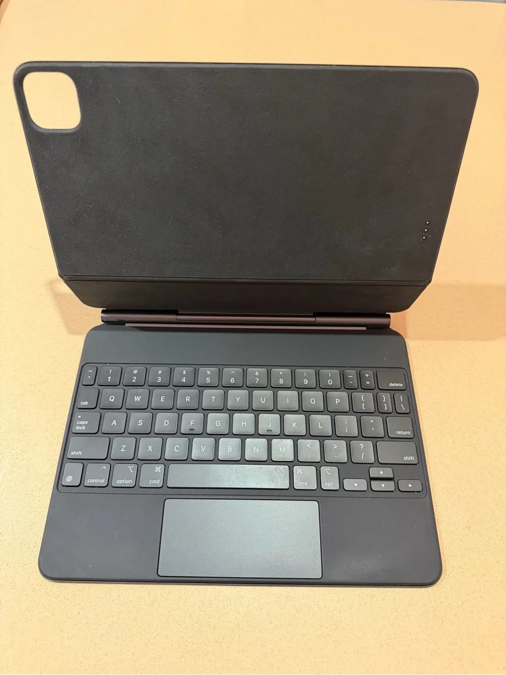 Black Apple Magic Keyboard for the 11-inch iPad Pro